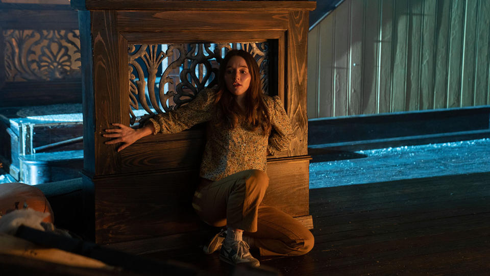 Kaitlyn Dever as Brynn Adams in 20th Century Studios' NO ONE WILL SAVE YOU