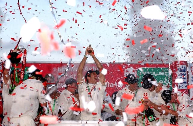 England clinched the Ashes at the Oval in 2005