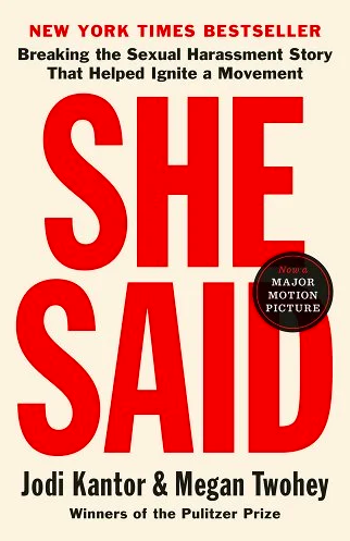 <p>She Said: Breaking the Sexual Harassment Story That Helped Ignite a Movement</p><p>bookshop.org</p><p>$16.74</p><p><a href="https://go.redirectingat.com?id=74968X1596630&url=https%3A%2F%2Fbookshop.org%2Fp%2Fbooks%2Fshe-said-breaking-the-sexual-harassment-story-that-helped-ignite-a-movement-jodi-kantor%2F12087798&sref=https%3A%2F%2Fwww.cosmopolitan.com%2Fentertainment%2Fmovies%2Fa42136660%2Fwhere-to-watch-stream-she-said%2F" rel="nofollow noopener" target="_blank" data-ylk="slk:Shop Now;elm:context_link;itc:0;sec:content-canvas" class="link rapid-noclick-resp">Shop Now</a></p><span class="copyright">Bookshop</span>