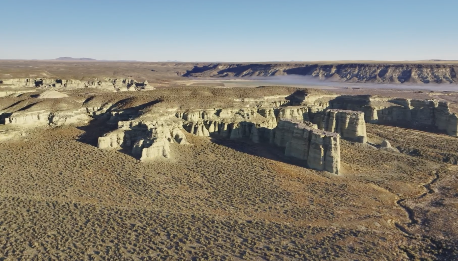 Owyhee Canyonlands in southeast Oregon as seen by a drone.