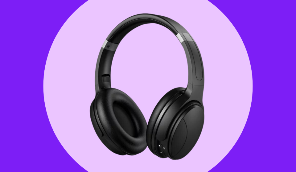 a pair of noise-canceling headphones