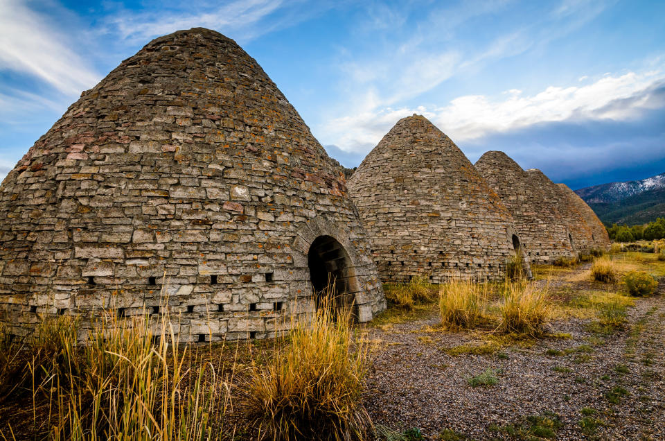 "These huge stone ovens in the desert fueled the Nevada silver boom, and may have also been a hideout for outlaws."