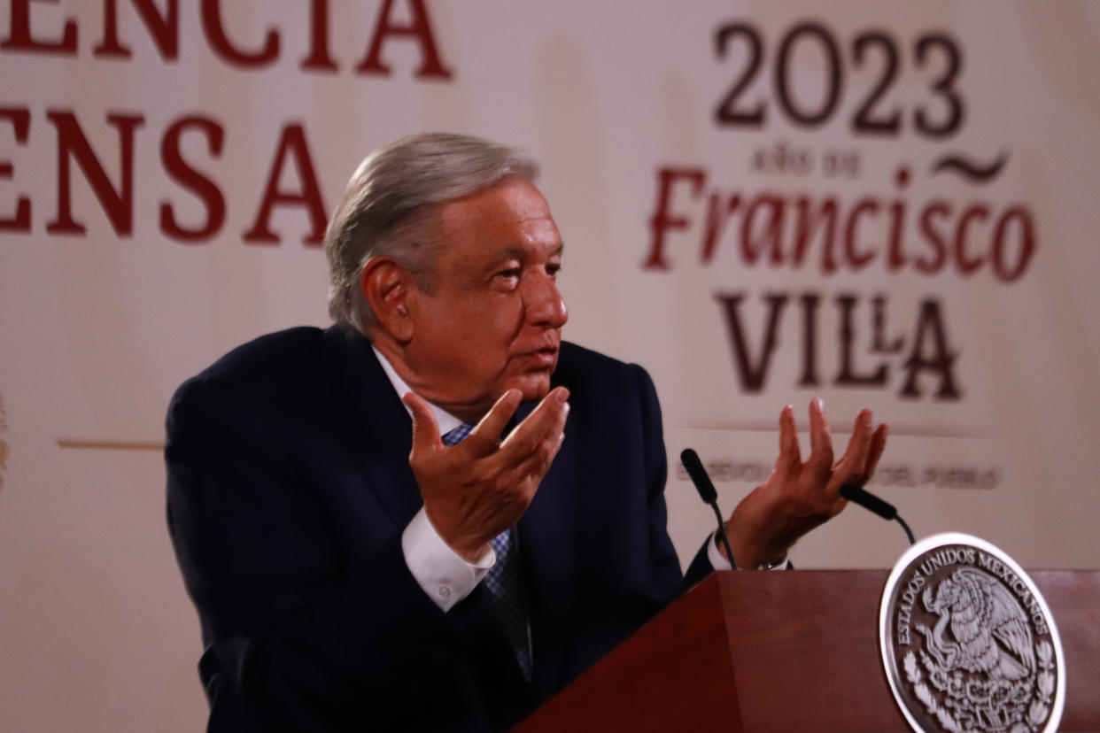 AMLO, el presidente que quiere todavía más atención de la que ya tiene. (Carlos Santiago / Eyepix Group/Future Publishing via Getty Images)