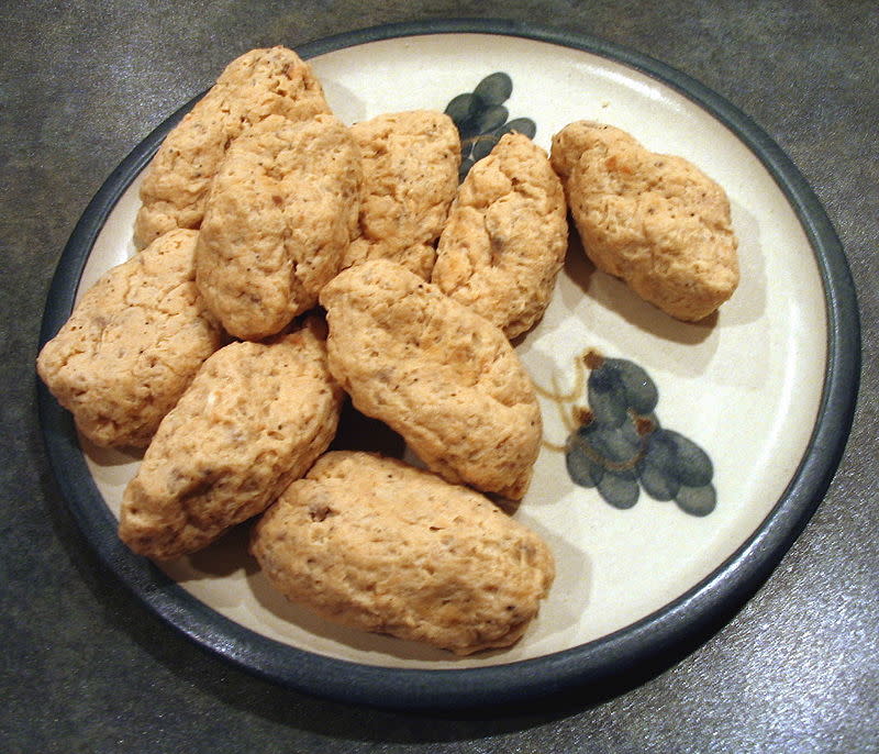 Gefilte fish.