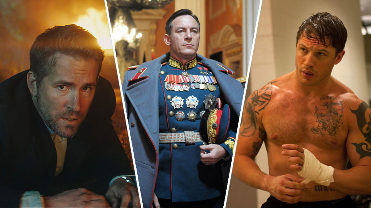 The Hitman's Bodyguard, The Death of Stalin, Warrior.