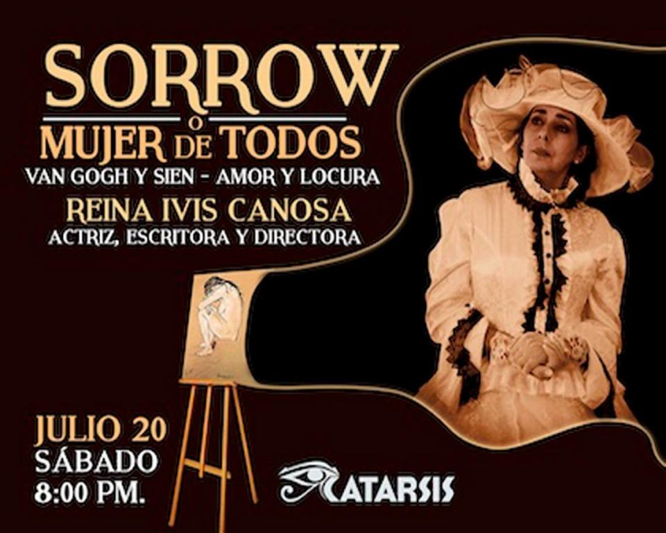 Teatro “Sorrow o mujer de todos” en el Teatro Trail. Cortesía
