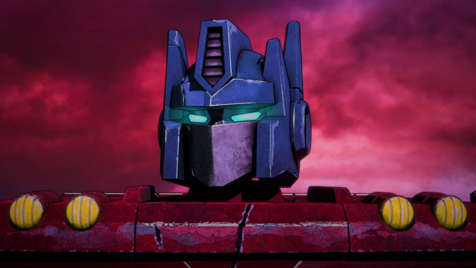 Optimus Prime (Jake Foushee) makes hard decisions in Transformers : War for Cybertron Trilogy. (PHOTO: Netflix) 