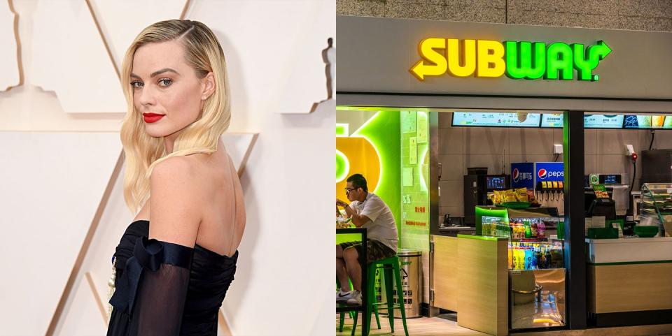 Margot Robbie, Subway Employee