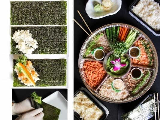 Make-At-Home DIY Sushi Kit: Available At Sushi Roku Newport Beach