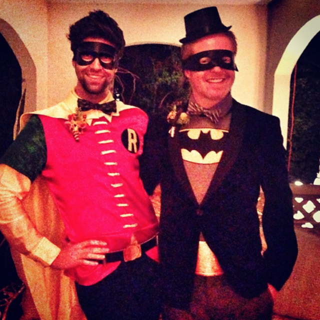 batman and robin couple costumes