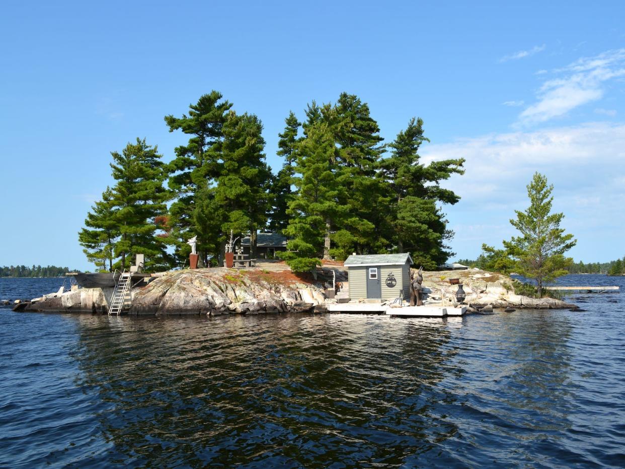 Rainy Lake Island