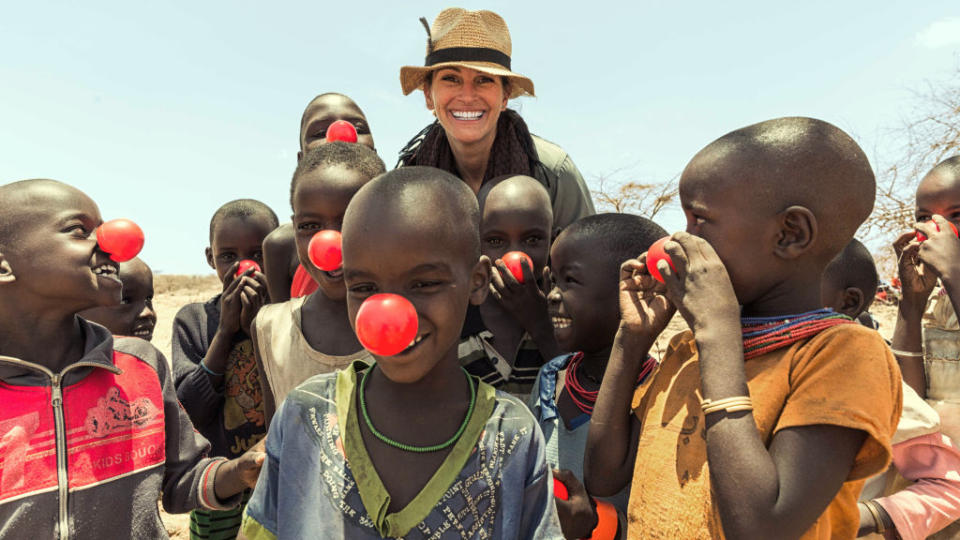 Julia Roberts did her part to end child poverty on Red Nose Day. (Photo by: Ben Simms/NBC/NBCU Photo Bank via Getty Images)