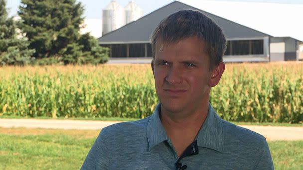 PHOTO: Mike Boerboom is a third-generation pig farmer and owner of Boerboom AG Resources in Marshall, Minn. He raises more than 4,000 sows that produce 100,00 baby pigs per year, on average ? enough pork to feed nearly half a million Americans. (ABC News)