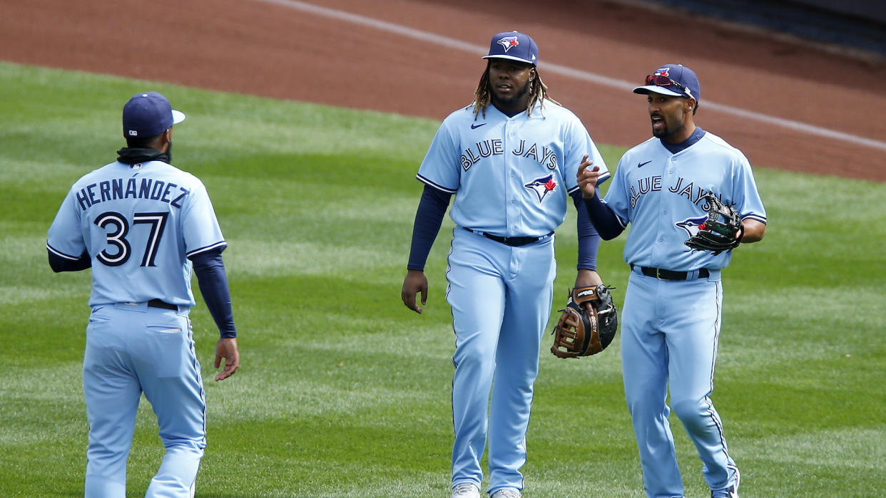 The Toronto Blue Jays will have three players starting in the All-Star Game. (Photo by Jim McIsaac/Getty Images)