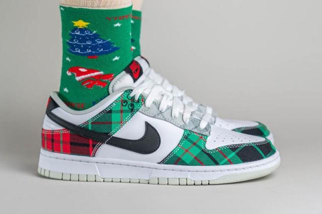 Nike's "Plaid" Dunk Low Is Like an Ugly Christmas Sweater for Your Feet