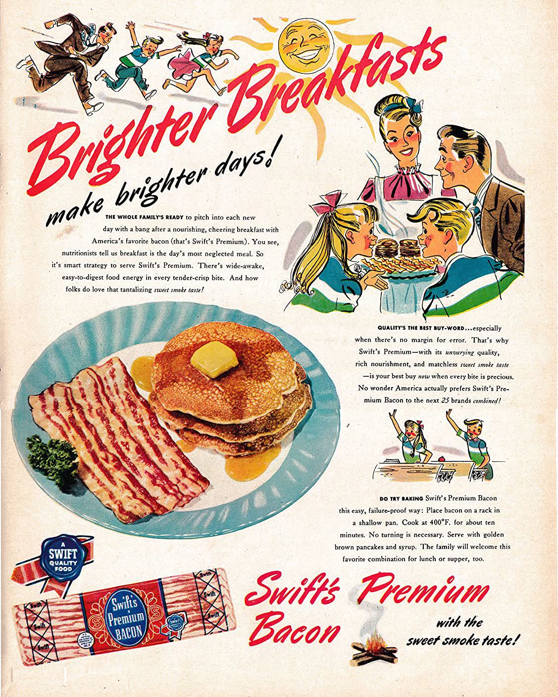 1947 bacon advertisement