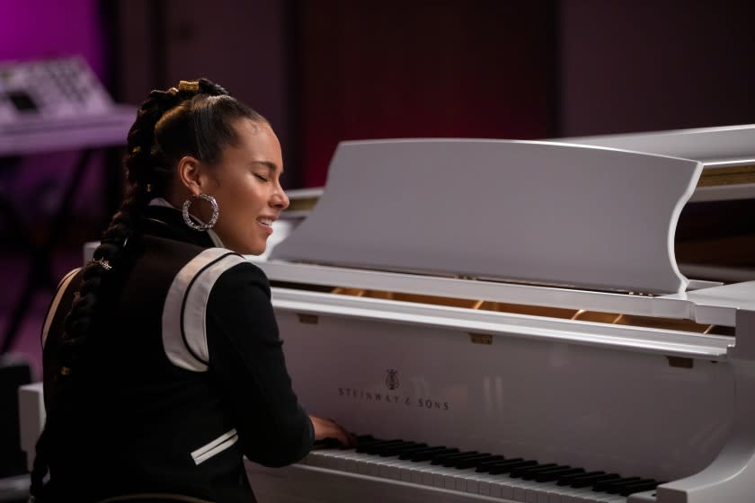 Alicia Keys in "Song Exploder," a new Netflix series based on a popular music podcast.