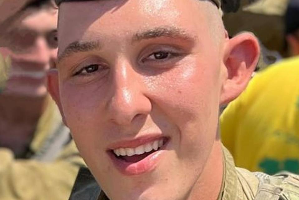 Nathanel Young, a 20-year-old Briton serving in the Israeli army who was killed in the attack by Hamas (IDF)