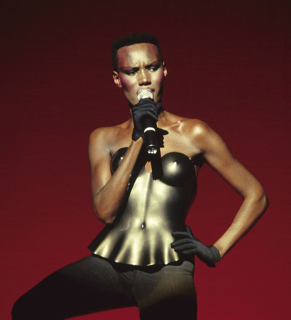 AUSTRALIA - JANUARY 01: Photo of Grace JONES (Photo by Bob King/Redferns)