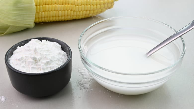 cornstarch and cornstarch slurry