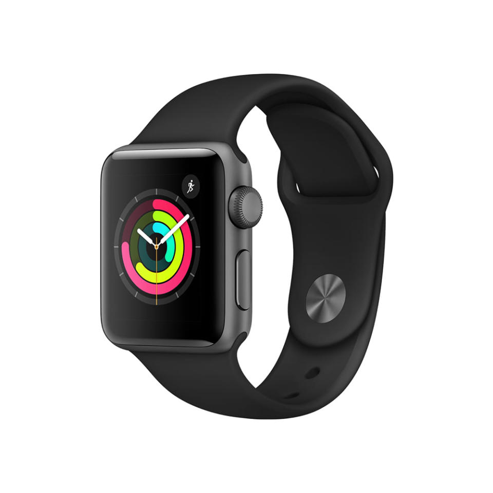 Apple Watch Series 3 GPS (38mm). (Photo: Walmart)