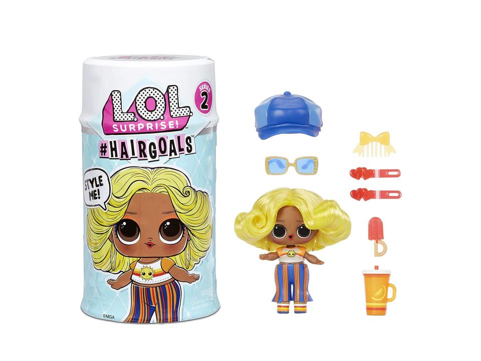 LOL Surprise! hairgoals, surprise doll with brushable hair: Was £18.99, now £8.99, Amazon.co.uk (Amazon)