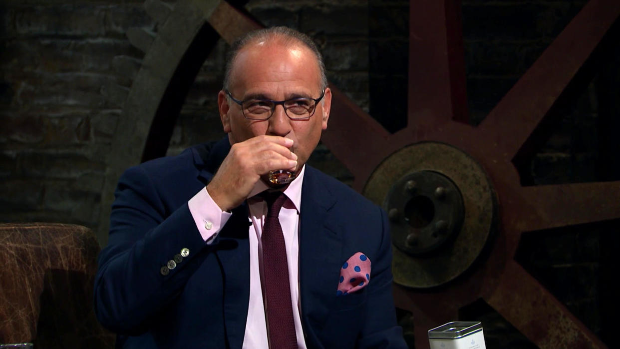 Theo Paphitis returns to Dragons' Den. (BBC)