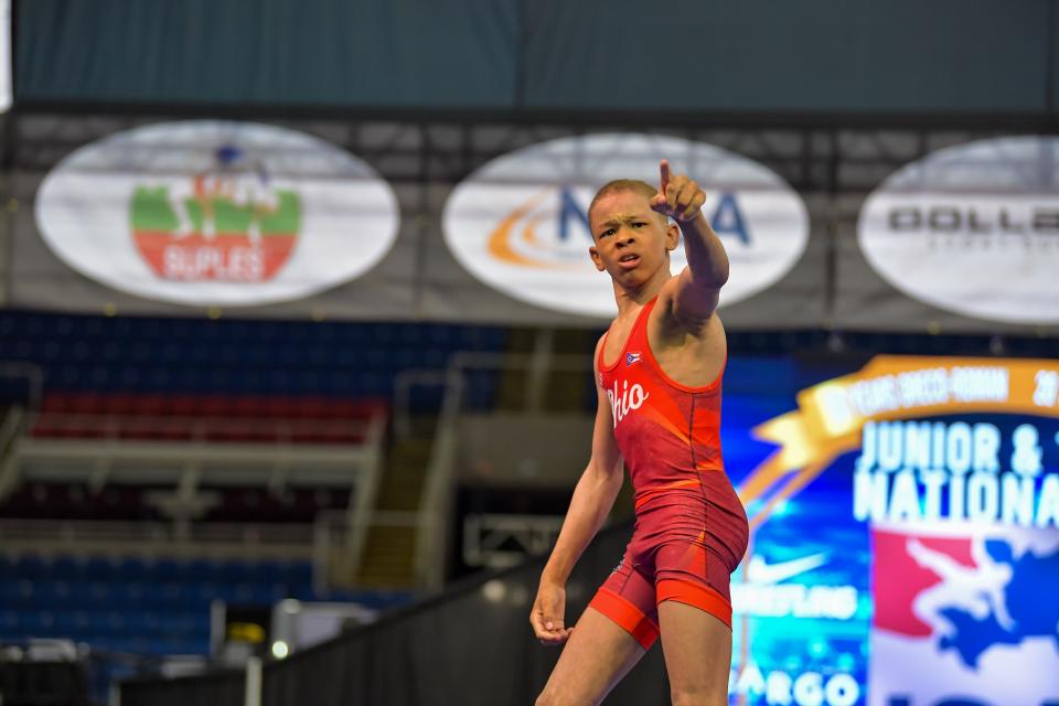 Copley's Javaan Yarbrough is at it again. This time, at the Junior Freestyle level in Fargo, N.D. where he'll wrestle for a national title at 100 pounds.