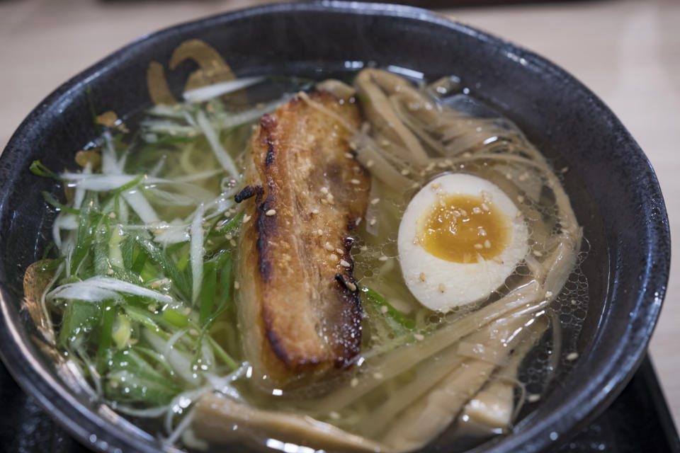 As an international trading port, Hakodate often claims to have served the country's first-ever bowl of ramen, by way of China. Today, Hakodate's ramen is popularly known by its shorthand of 