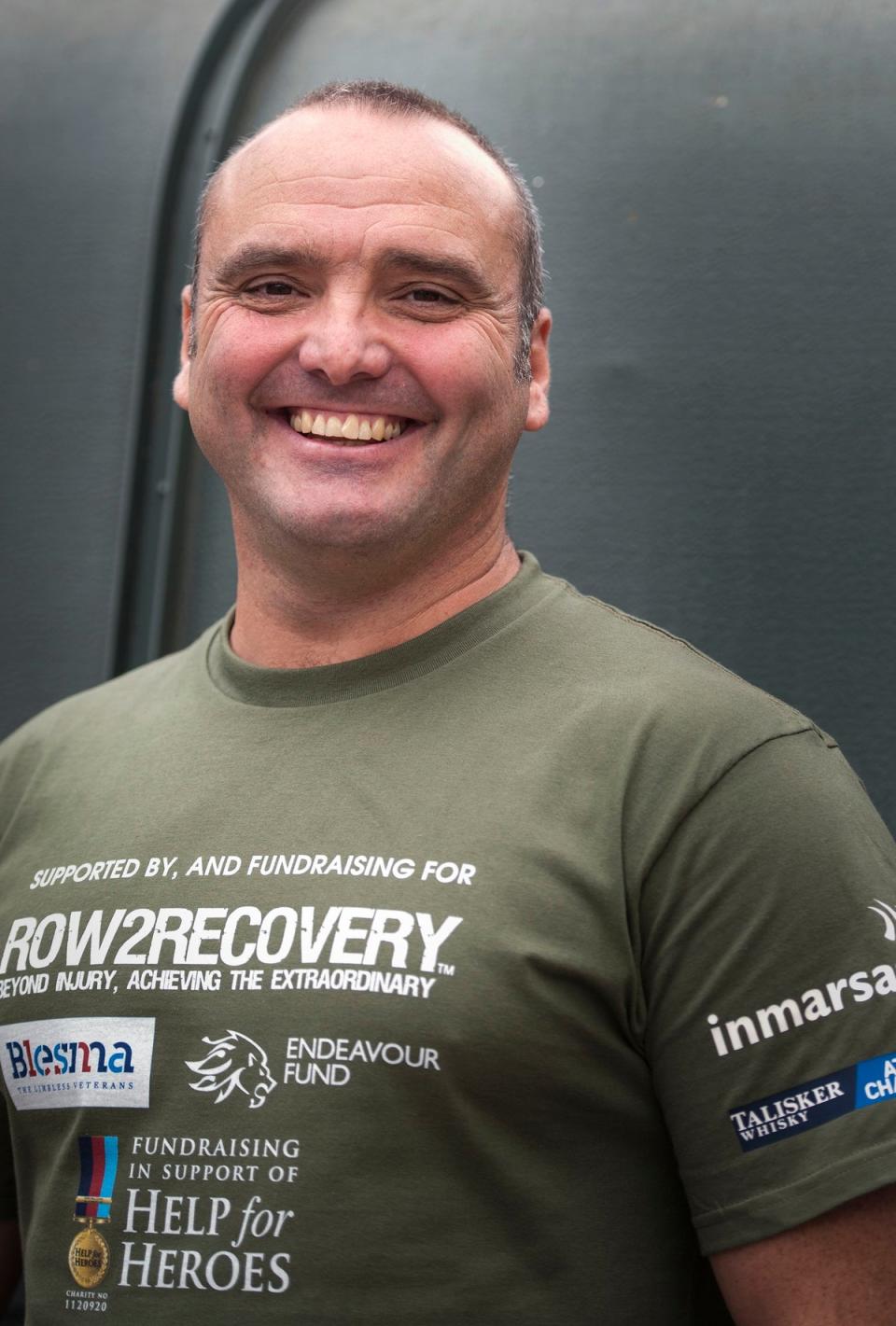 Lee Spencer has already raised more than £26,000 for The Royal Marines Charity via his fundraising page for his latest expedition (Lauren Hurley/PA) (PA Archive)