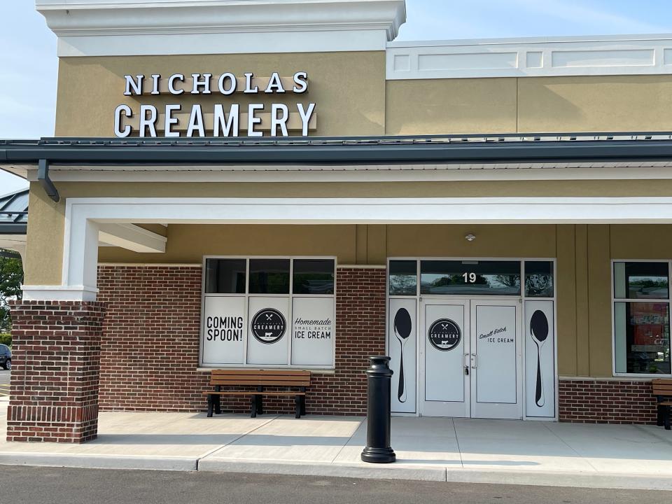 Nicholas Creamery opens its new ice cream shop on Route 35 in Middletown on Friday, May 26, 2023.