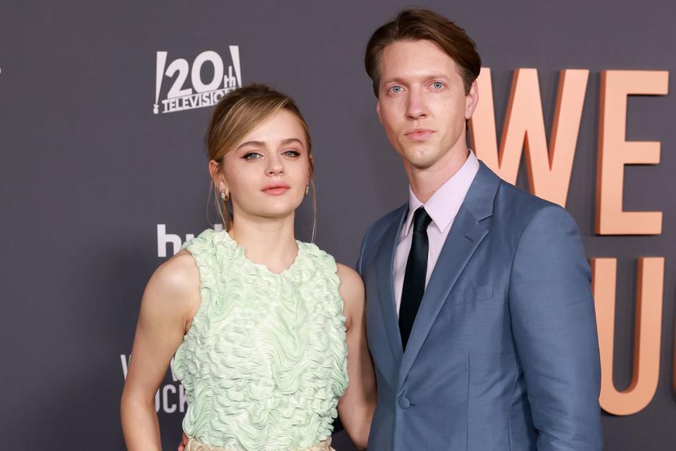 <p>Matt Winkelmeyer/Getty</p> Joey King and Steven Piet attend the Los Angeles Premiere of Hulu