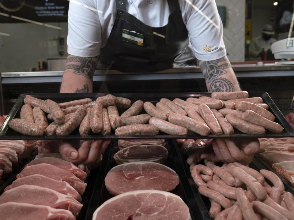 Red meat has a high carbon footprint  (Jon Super/PA)