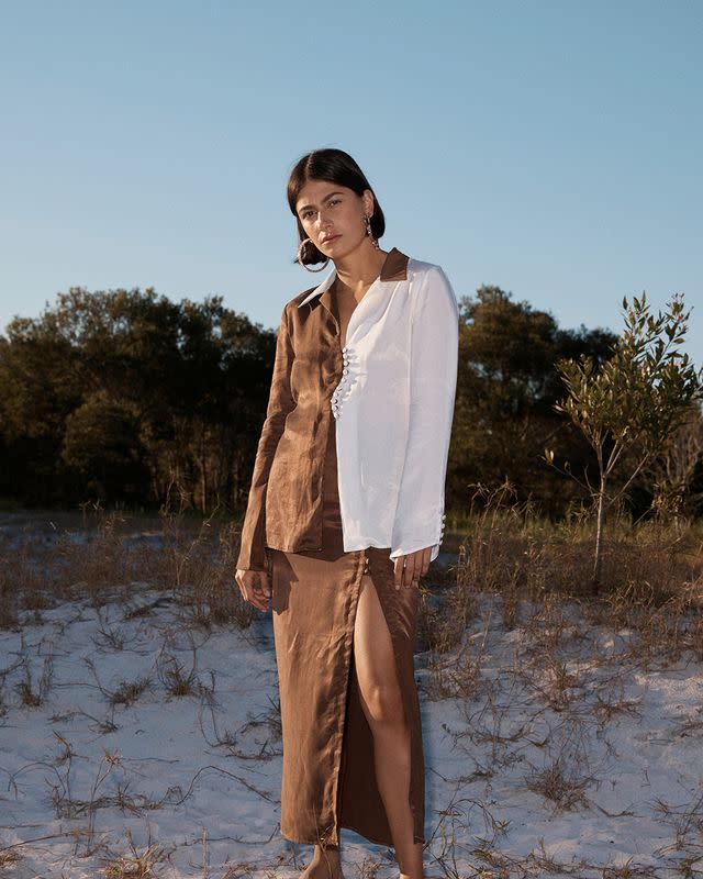 <p>Fully designed and manufactured in Australia, all of Del Moment's clothes are made from sustainable and responsibly sourced materials which use organic dyes. The business itself is carbon-neutral, while every detail down to the care label is chosen for the lowest possible environmental impact. </p><p><a class="link " href="https://delmoment.com/" rel="nofollow noopener" target="_blank" data-ylk="slk:SHOP DEL MOMENT NOW;elm:context_link;itc:0;sec:content-canvas">SHOP DEL MOMENT NOW </a></p><p><a href="https://www.instagram.com/p/CX9VCtfhtt_/" rel="nofollow noopener" target="_blank" data-ylk="slk:See the original post on Instagram;elm:context_link;itc:0;sec:content-canvas" class="link ">See the original post on Instagram</a></p>