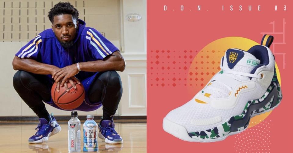 (圖/IG of Donovan Mitchell、adidas Basketball)