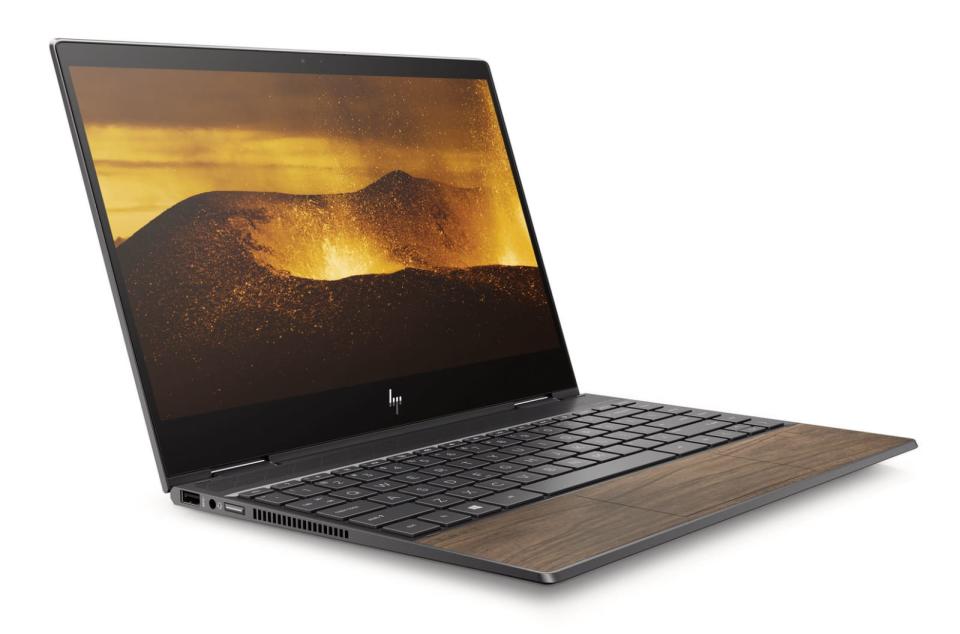 HP Envy x360 wood