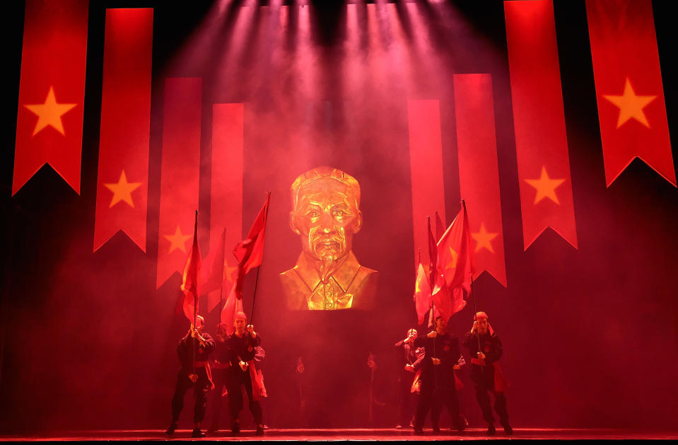 scene from Miss Saigon play