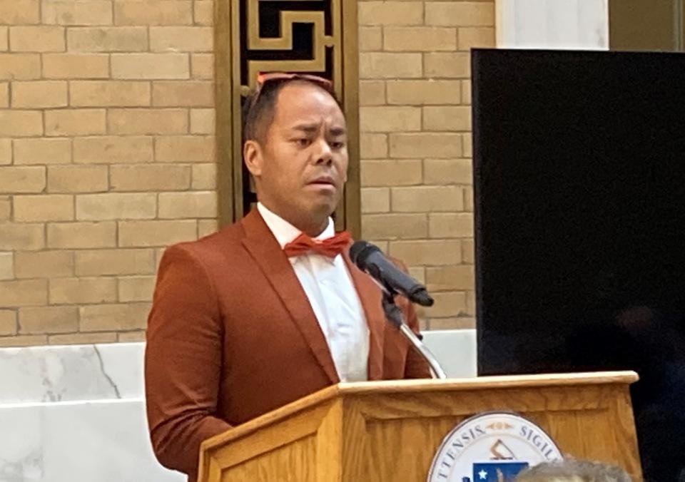 Joe Buizon, program and services director at the Massachusetts Commission for the Blind, discusses the importance of White Cane Day to the visually challenged community in Massachusetts.