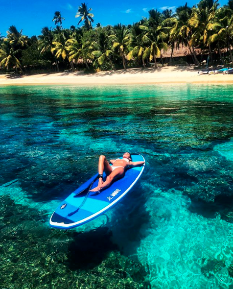 VS model Sara Sampaio's Fijian getaway