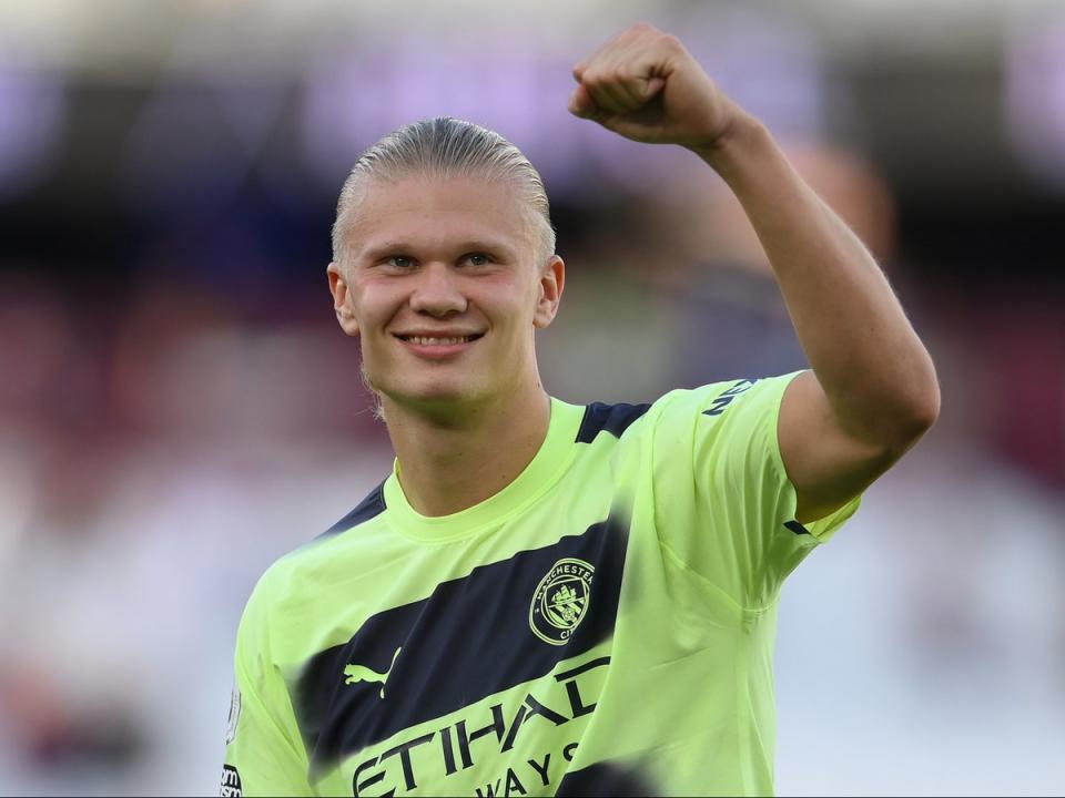 Manchester City striker Erling Haaland (Getty Images)