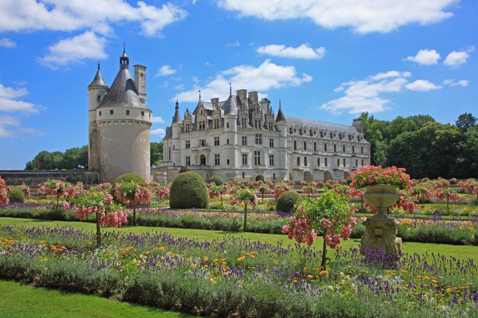 loire valley, chateau de chenonceau