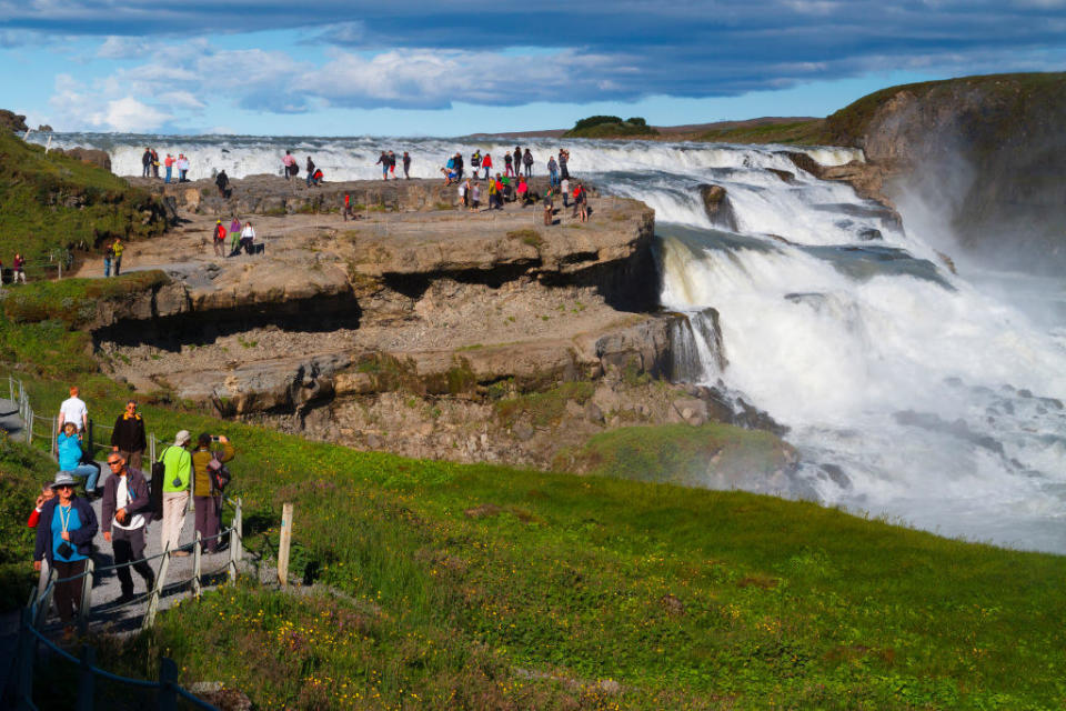 Gullfoss waterfall, Iceland