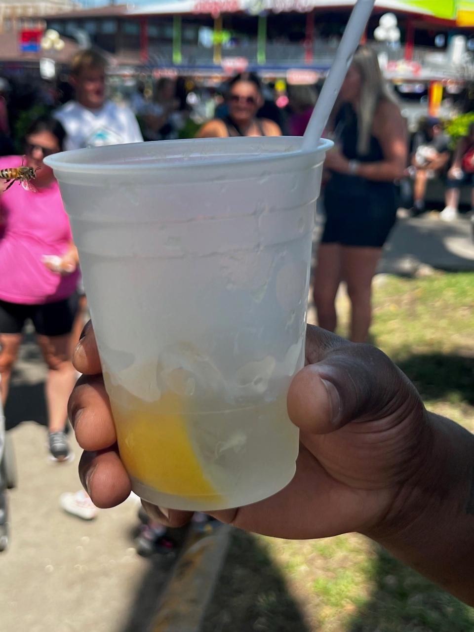 This lemonade went down fast at the Iowa State Fair.