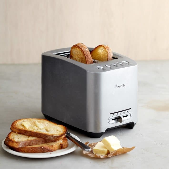 5) Die-Cast Two-Slice Smart Toaster