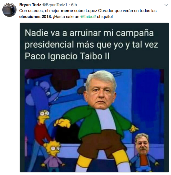 Memes elecciones 2018