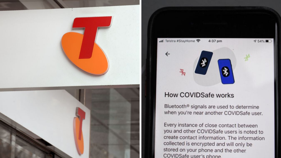 Telstra charges customer $30 to download COVIDSafe app. Source: Getty  