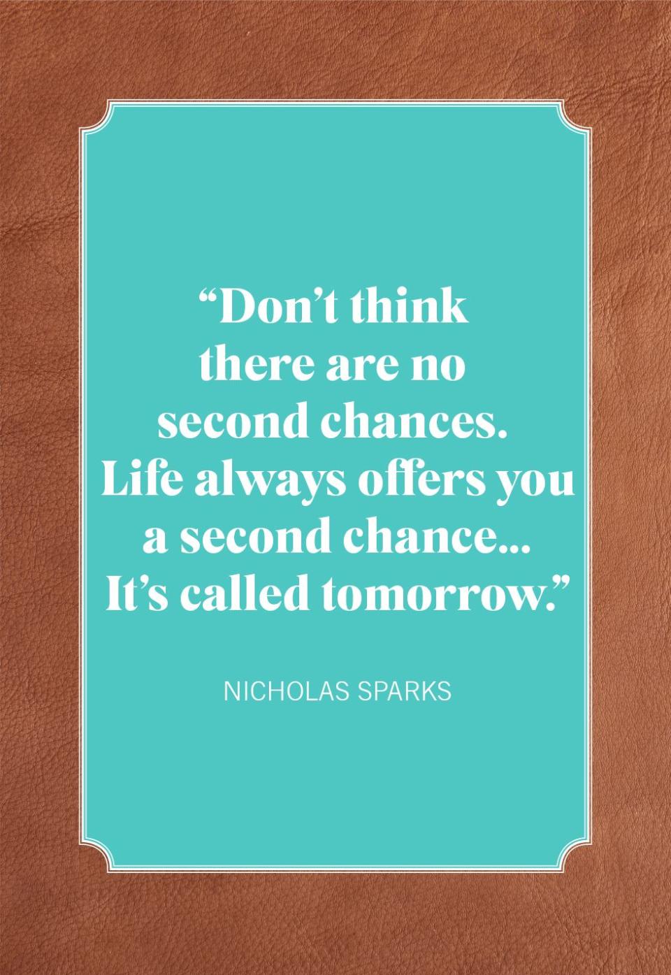 new years quotes nicholas sparks