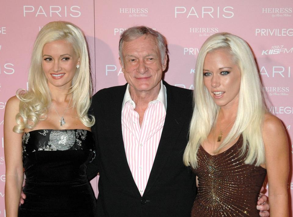 Holly Madison, Hugh Hefner, Kendra Wilkinson