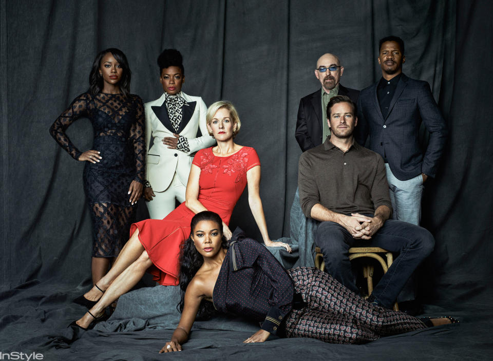 The cast of Birth of a Nation