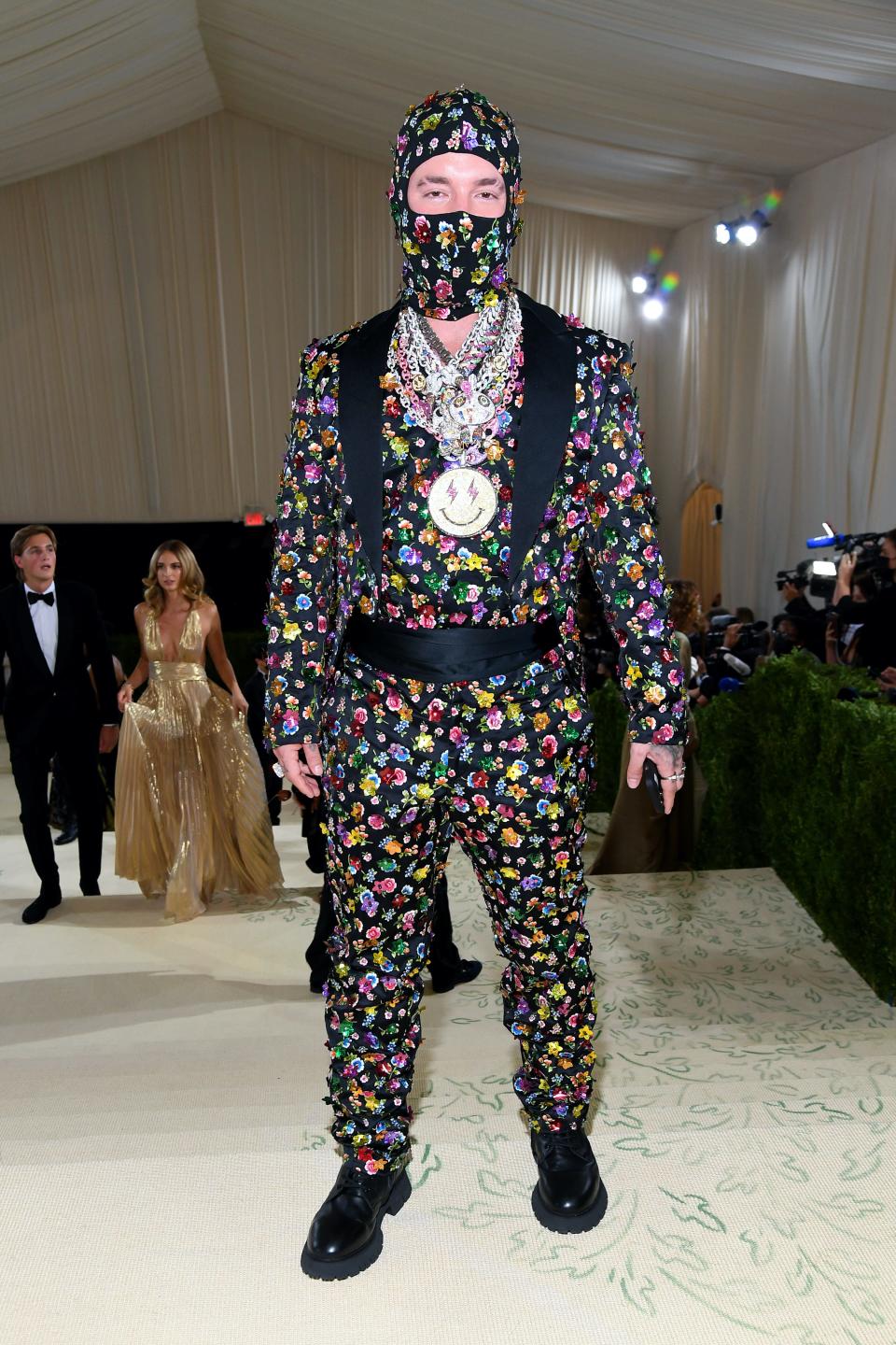 J Balvin at the 2021 Met Gala.